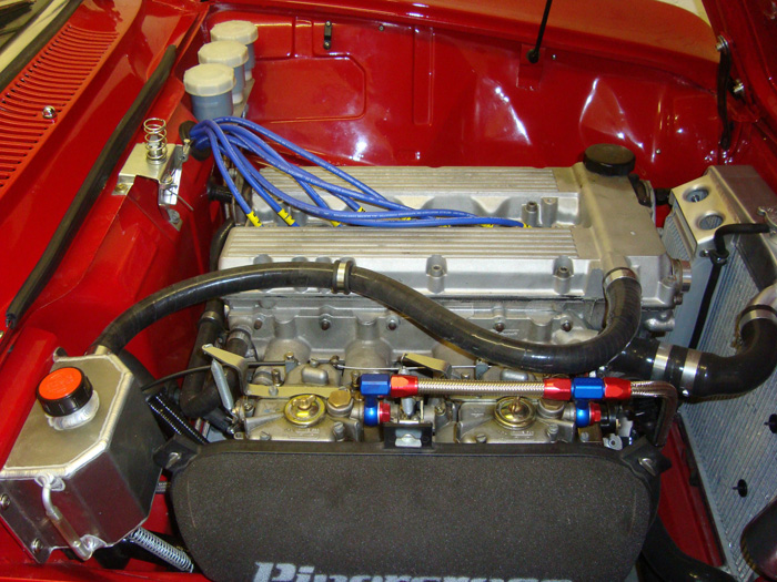1973 Alfa Romeo GTV 105 Bertone Giulia Coupe Engine Bay 1