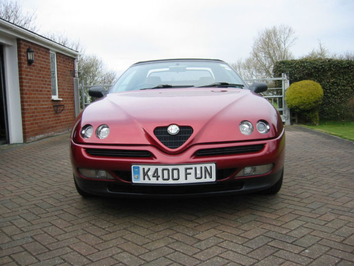 1997 alfa romeo spider 2.0 ts 16 v lusso front