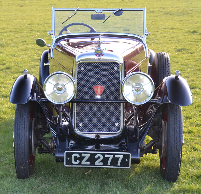 1932 Alvis 12 60 Beetleback Front
