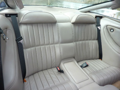1991 aston martin virage rear seats