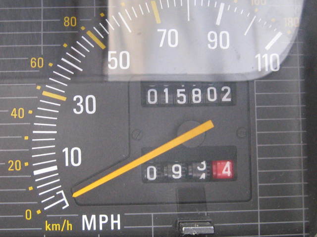 1985 austin metro city beige speedometer