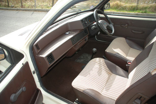 1986 Austin Metro Mk2 City X Interior