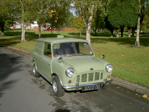 1963 austin mini van 1