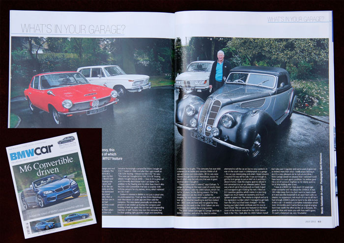 1968 BMW 2000CS Coupe Magazine Feature
