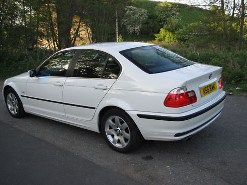 1999 White bmw #1