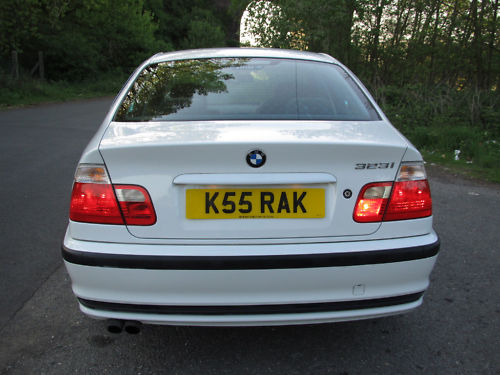 1999 bmw 323i se white back