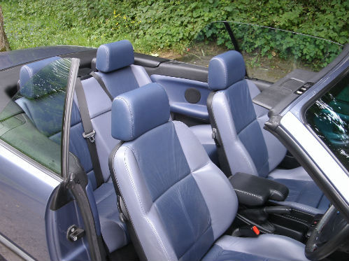 1999 bmw 318 1.8i convertible interior 2
