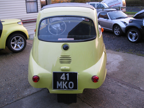 1960 BMW Isetta Bubble Car Back