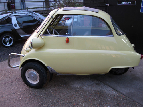 1960 BMW Isetta Bubble Car Left Side