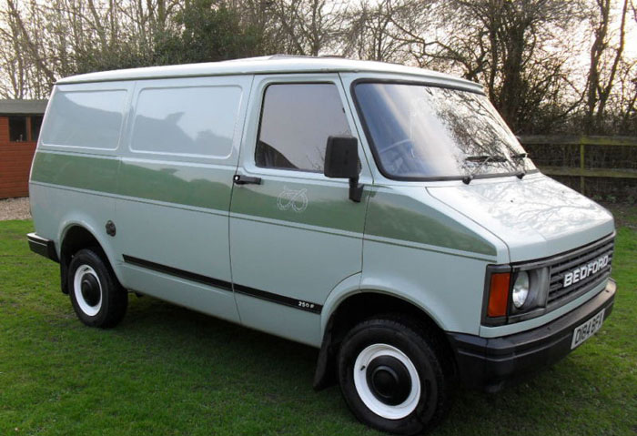 1986 bedford cf2 panel van 1