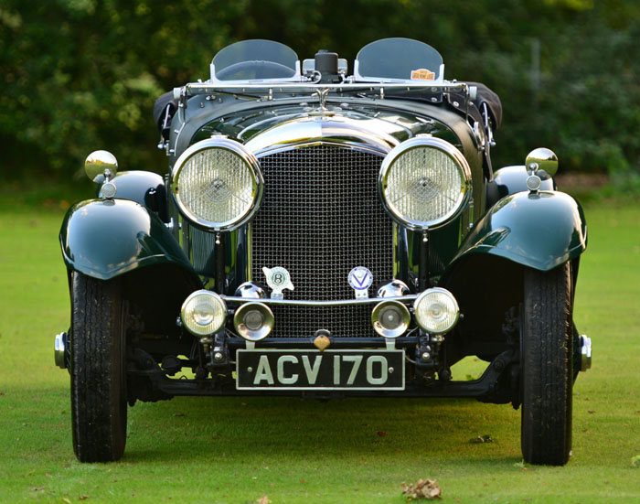 1934 Bentley 3.5 Litre Derby Front