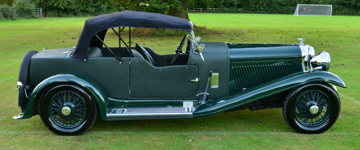 1934 Bentley 3.5 Litre Derby Side