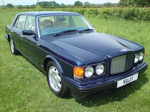 1996 bentley turbo r blue 3