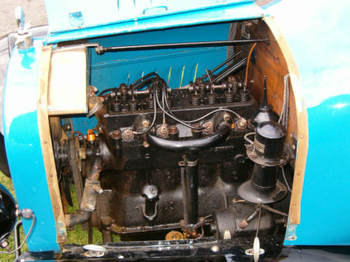 1916 chevrolet 490 open tourer pre vintage edwardian veteran engine bay 2