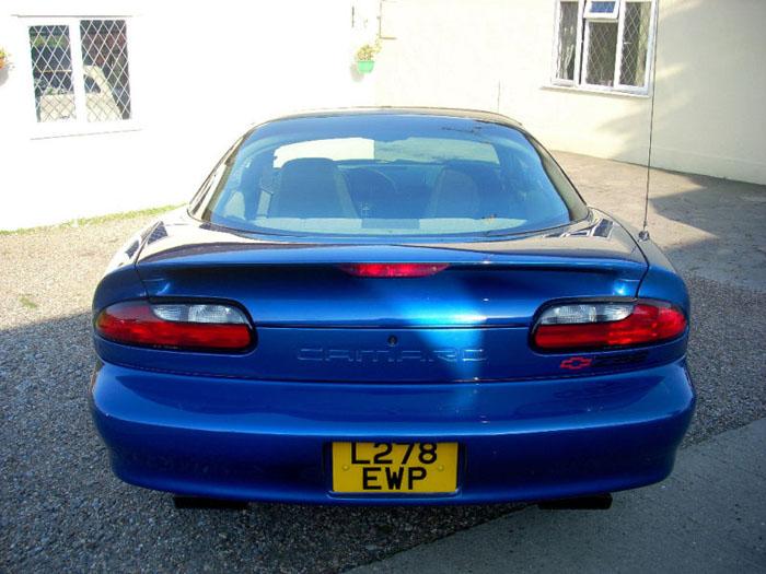 1994 chevrolet camaro z28 t-top back