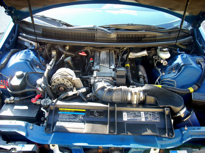 1994 chevrolet camaro z28 t-top engine bay