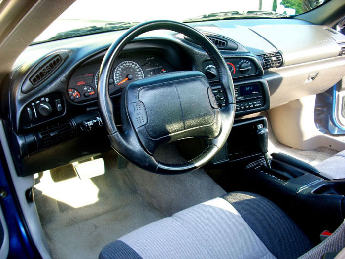 1994 chevrolet camaro z28 t-top interior 1