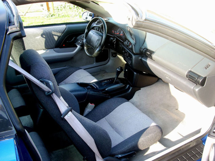 1994 chevrolet camaro z28 t-top interior 2