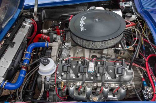 1964 Chevrolet Corvette Sting Ray Restomod Engine Bay