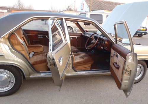 1978 chrysler 2.0 litre automatic saloon interior 1