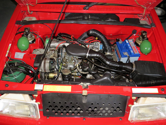 1989 Citroen BX 16 RS Pilot SE Engine Bay