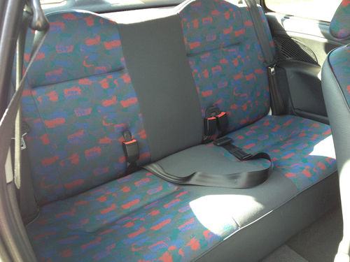 1996 Citroen Saxo LX Rear Interior