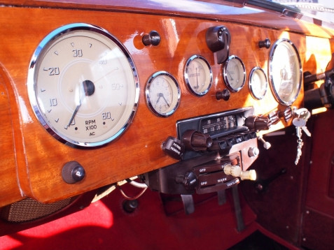 1955 daimler regency ii dashboard