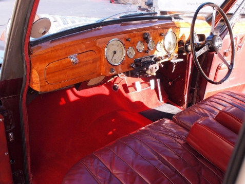 1955 daimler regency ii interior 1