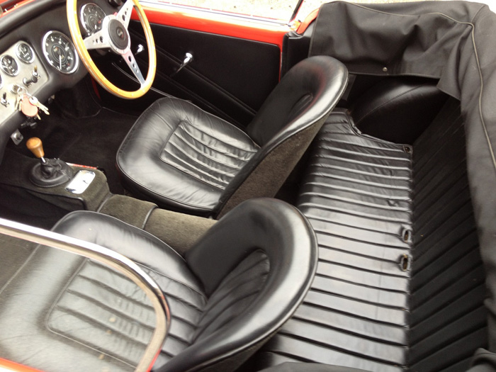 1961 Daimler SP250 B Spec Interior Seats