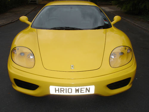 1999 ferrari 360 modena f1 front