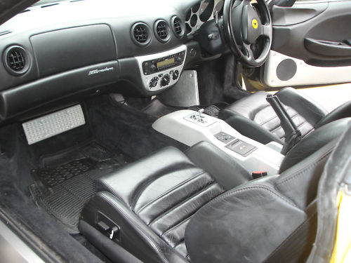 1999 ferrari 360 modena f1 interior