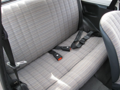 1989 Fiat 126 BIS Rear Interior