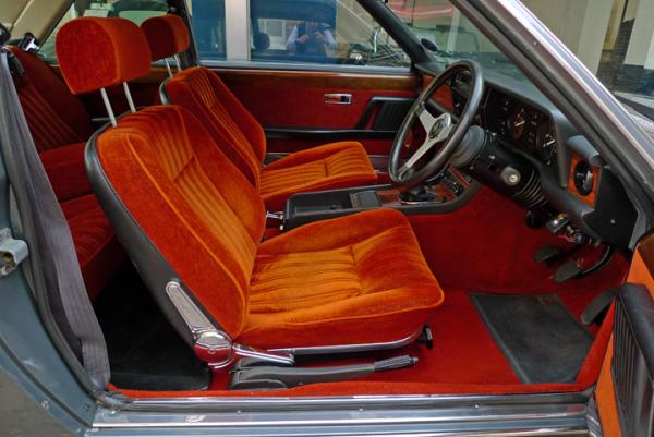 1978 Fiat 130 Coupe Front Interior