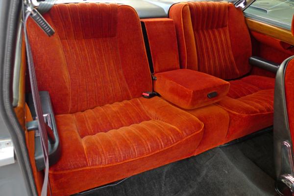1978 Fiat 130 Coupe Rear Seats
