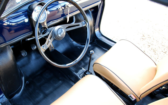1973 Fiat 500 Giardiniera Estate Interior Dashboard Steering Wheel
