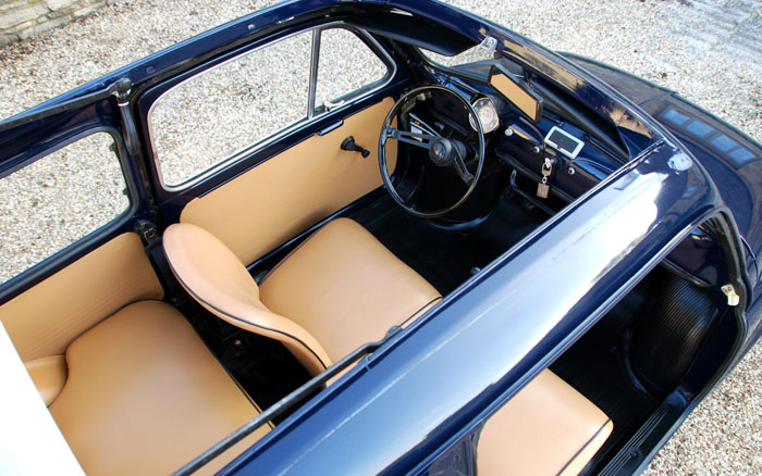 1973 Fiat 500 Giardiniera Estate Interior