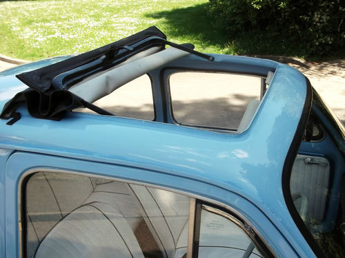 1971 Fiat 500 Sunroof