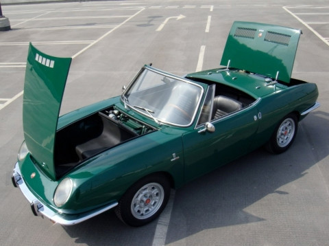 1967 fiat 850 bertone spider convertible 2