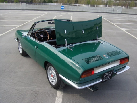 1967 fiat 850 bertone spider convertible 3