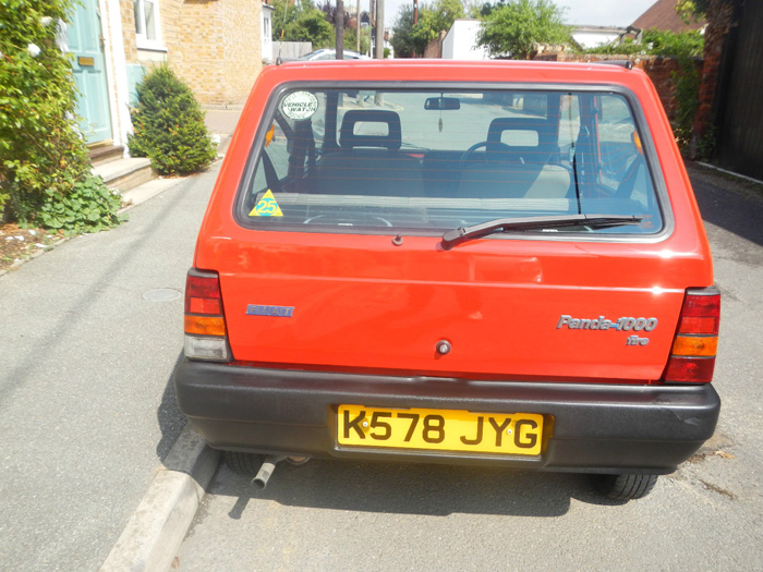 1993 Fiat Panda CLX 1.0 Fire Back