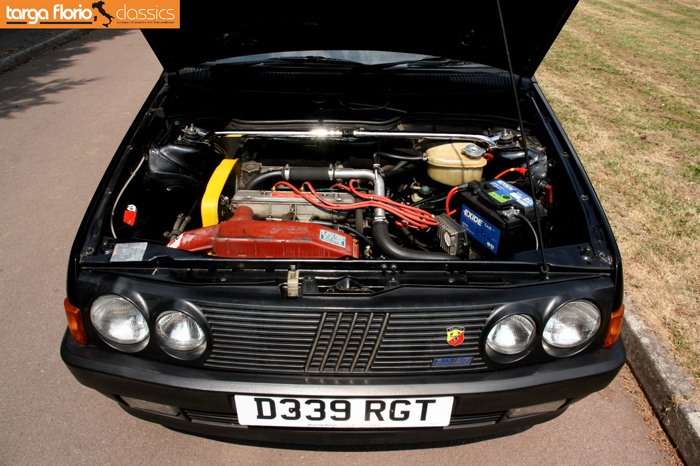 1987 Fiat Strada Ritmo Abarth 130TC Engine Bay