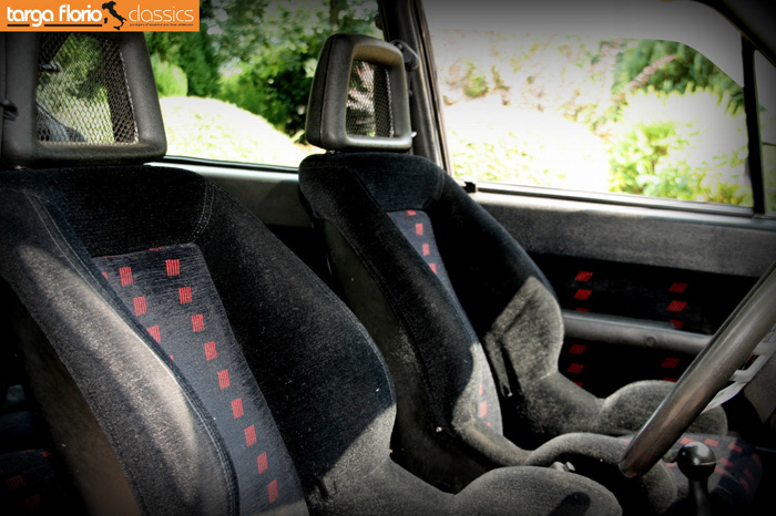 1987 Fiat Strada Ritmo Abarth 130TC Interior Seats