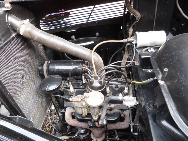 1953 Ford Anglia Engine Bay