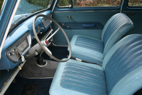1963 Ford Anglia 105E Deluxe Combi Estate Front Interior