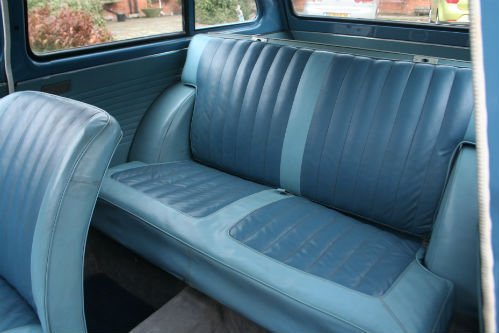 1963 Ford Anglia 105E Deluxe Combi Estate Rear Interior