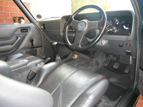 1987 Ford Capri MK3 280 Brooklands 2.8i Front Interior