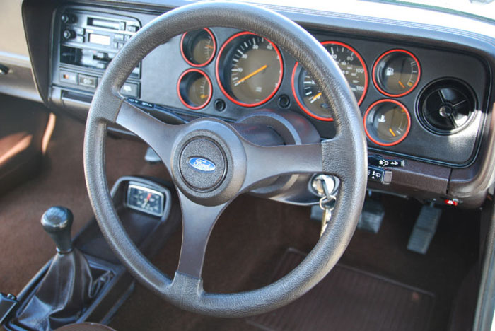 1980 ford capri gt4 dashboard