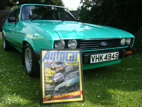 1978 Ford Capri Mk3 3.0S Autocar Magazine