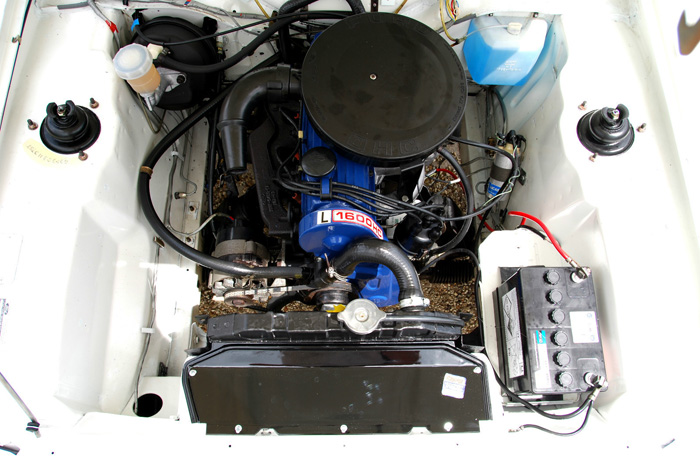 1974 Ford Capri MK1 1600 XL Engine Bay