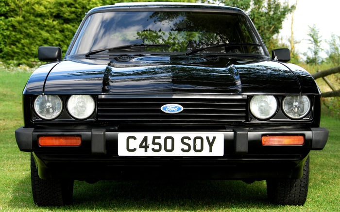 1985 Ford Capri MK3 2.0 Laser Front